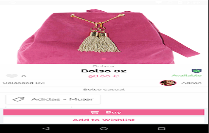 2Closets Ecommerce Mobile Application screenshot 2